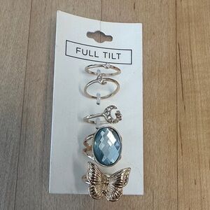 Full Tilt Gold and Silver Ring Collection